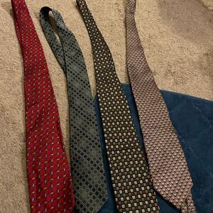 4 mens ties‎